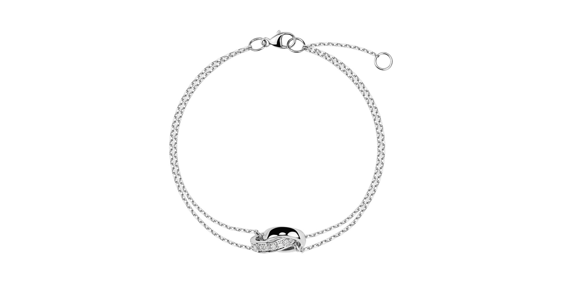 Náramok s diamantmi Divine Bond