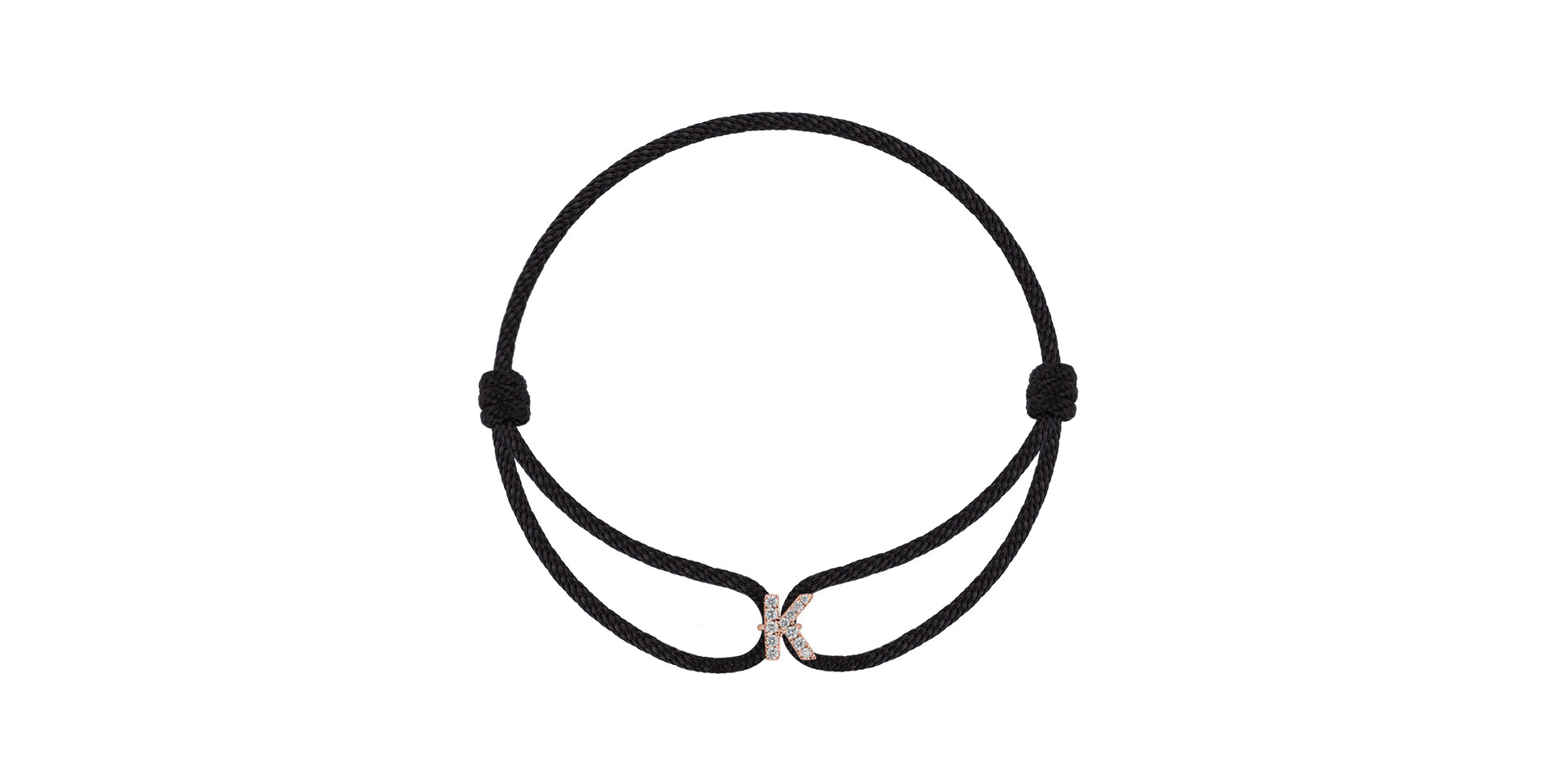 Náramok s diamantmi Miracle Alphabet