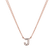 Náhrdelník 14kt ružové zlato s diamantom Náhrdelník s briliantom Luxury Clam2