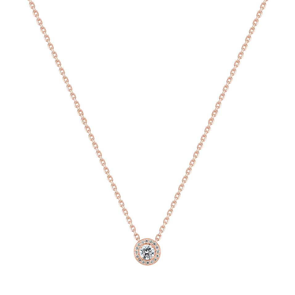 Náhrdelník s diamantmi Glowing Moon