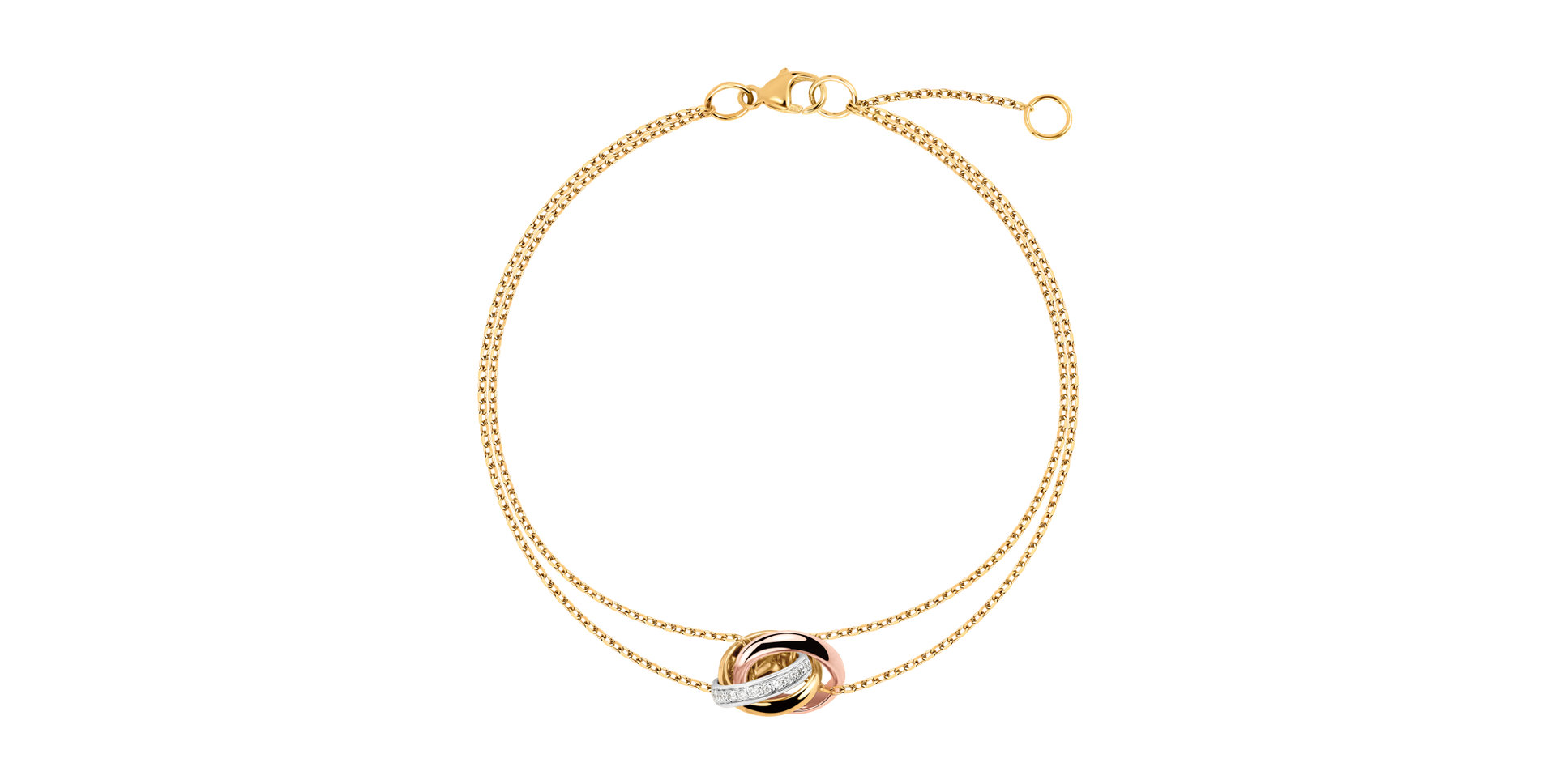 Náramok s diamantmi Casto