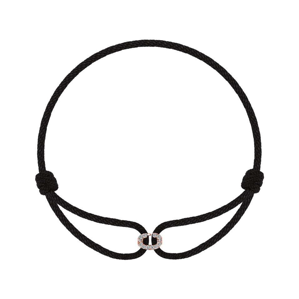 Náramok s diamantmi Alphabet Delight