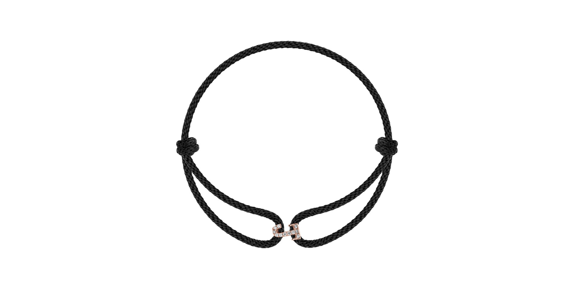 Náramok s diamantmi Alphabeth Delight