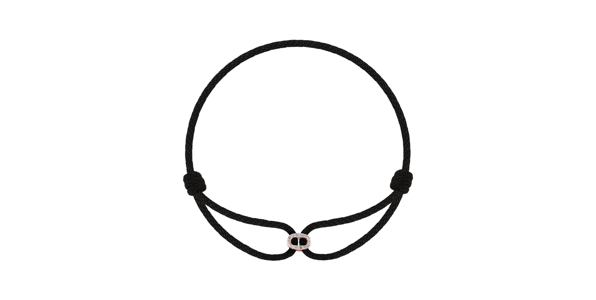 Náramok s diamantmi Alphabet Delight