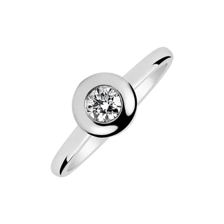Prsteň s diamantom Gentle Treasure