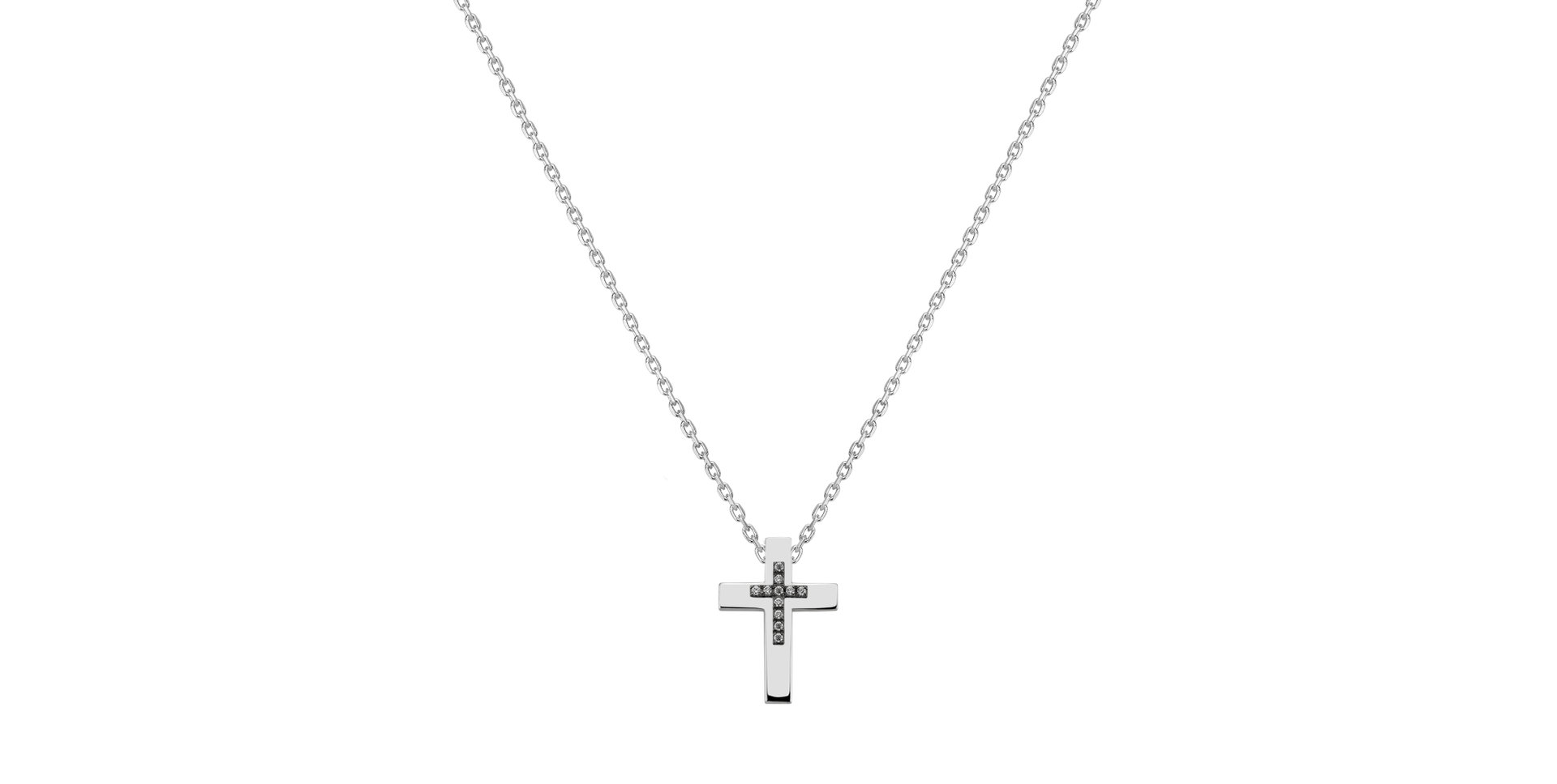 Náhrdelník s diamantmi EterniCross