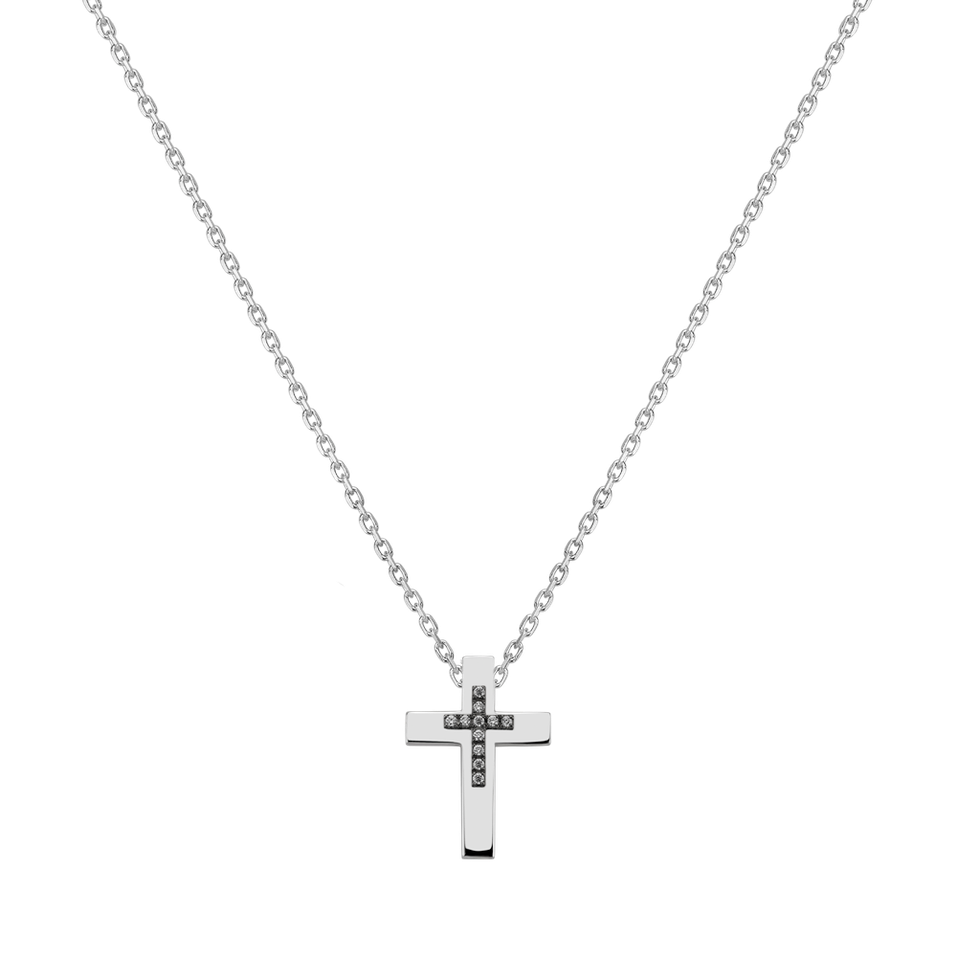 Náhrdelník s diamantmi EterniCross