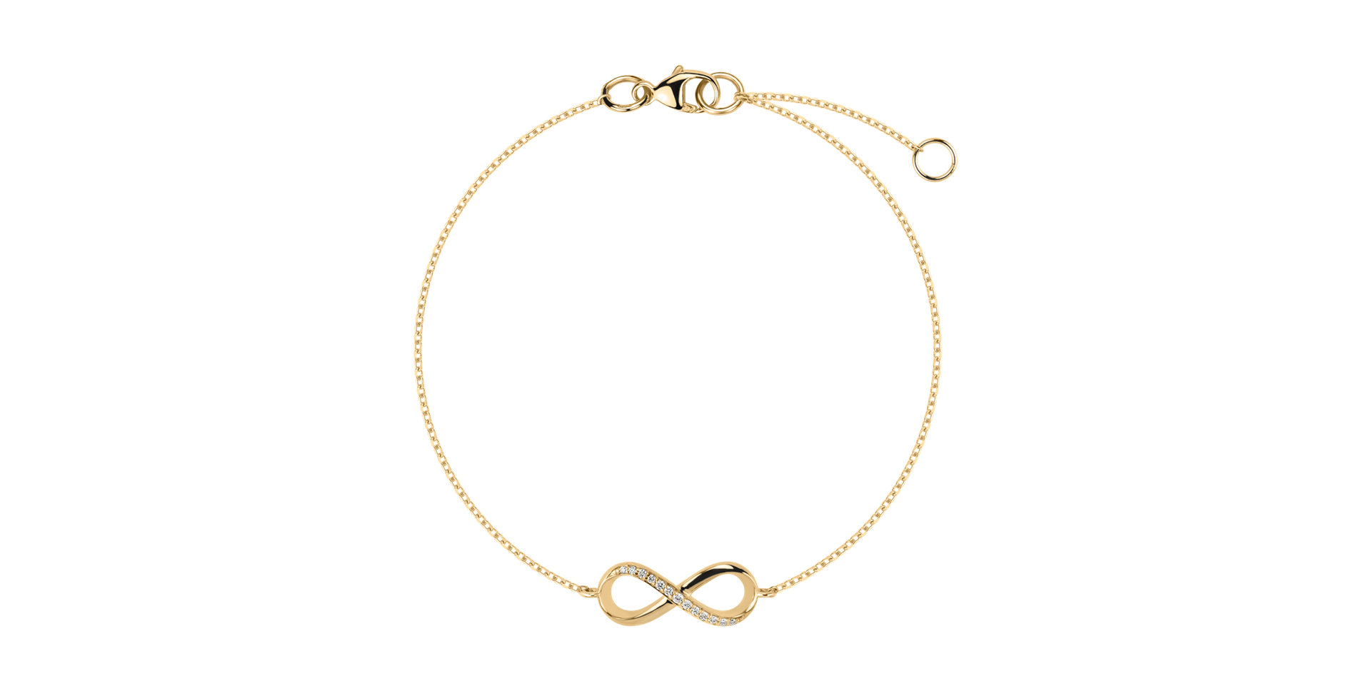 Náramok s diamantmi Delight Forever