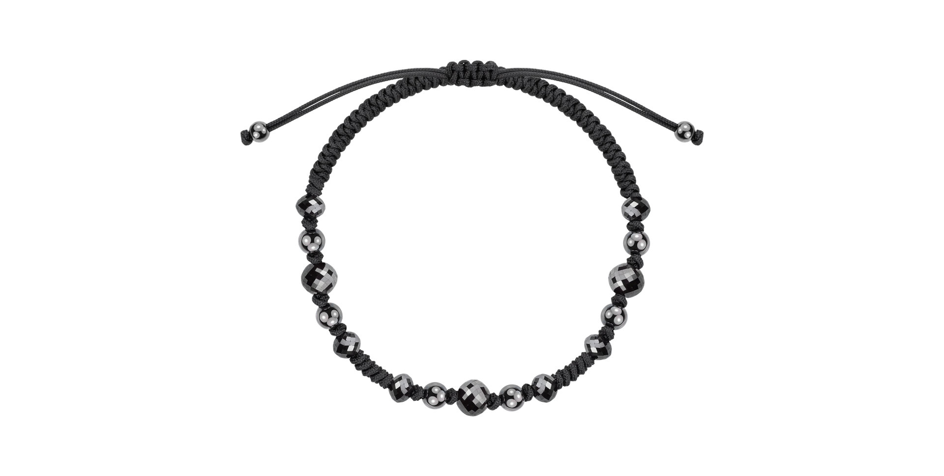 Náramok s čiernymi diamantmi Morrigan