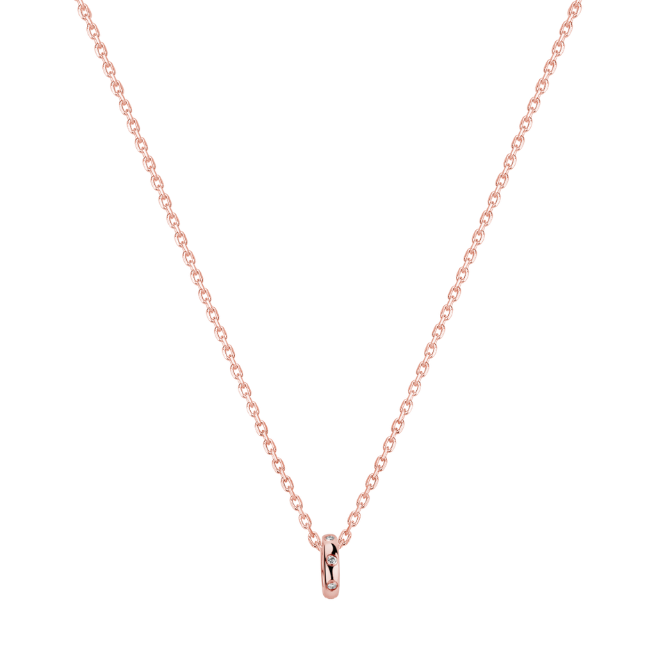 Náhrdelník s diamantmi Ringara
