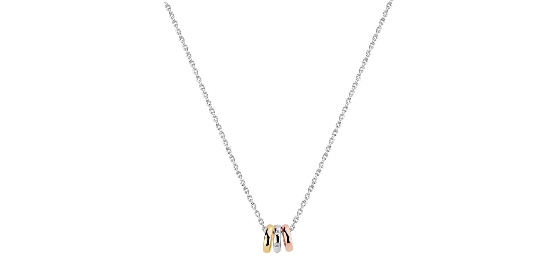 Náhrdelník s diamantmi Circletta