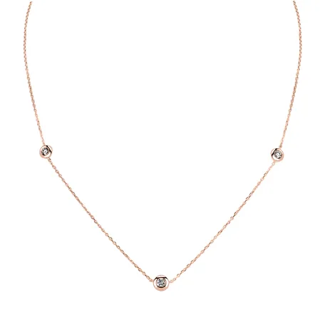 Náhrdelník s diamantmi Atervi