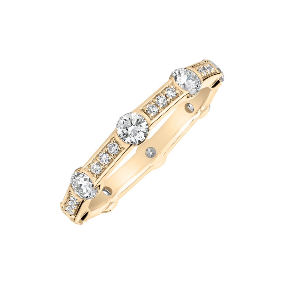 Prsteň s diamantmi King Eredin