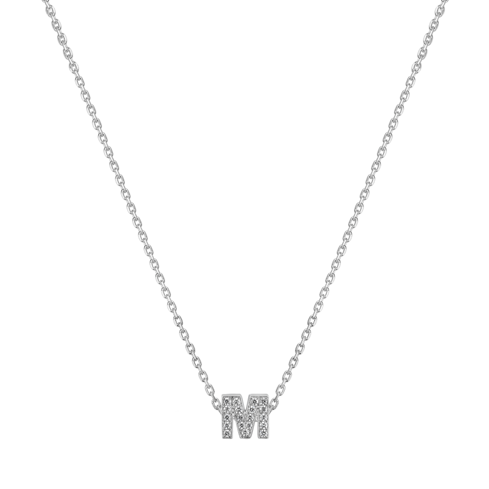 Prívesok s diamantmi Mono M