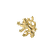 Brošňa s diamantom Heraldic Lion2