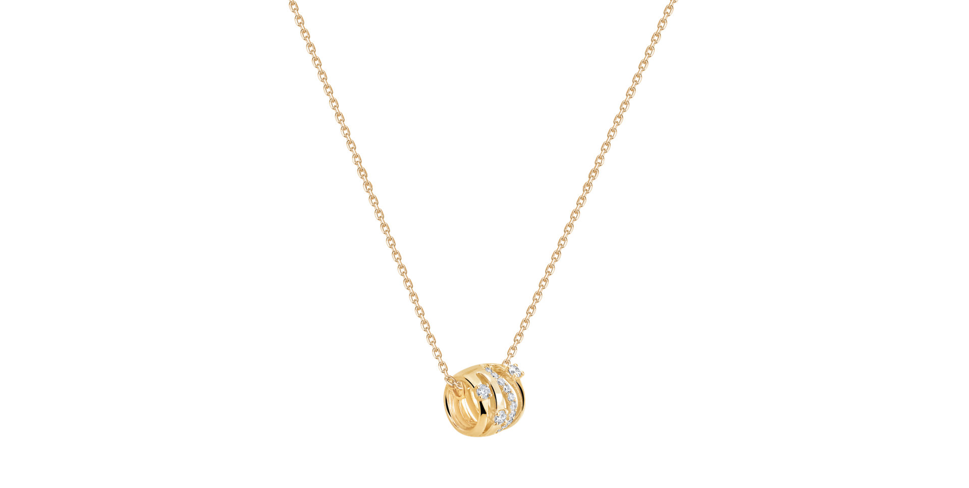 Náhrdelník s diamantmi Tilda