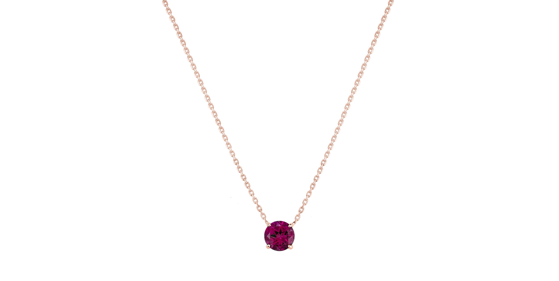 Náhrdelník s rhodolitom Nauticalia