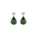 Náušnice s diamantmi a turmalínom Galatea2