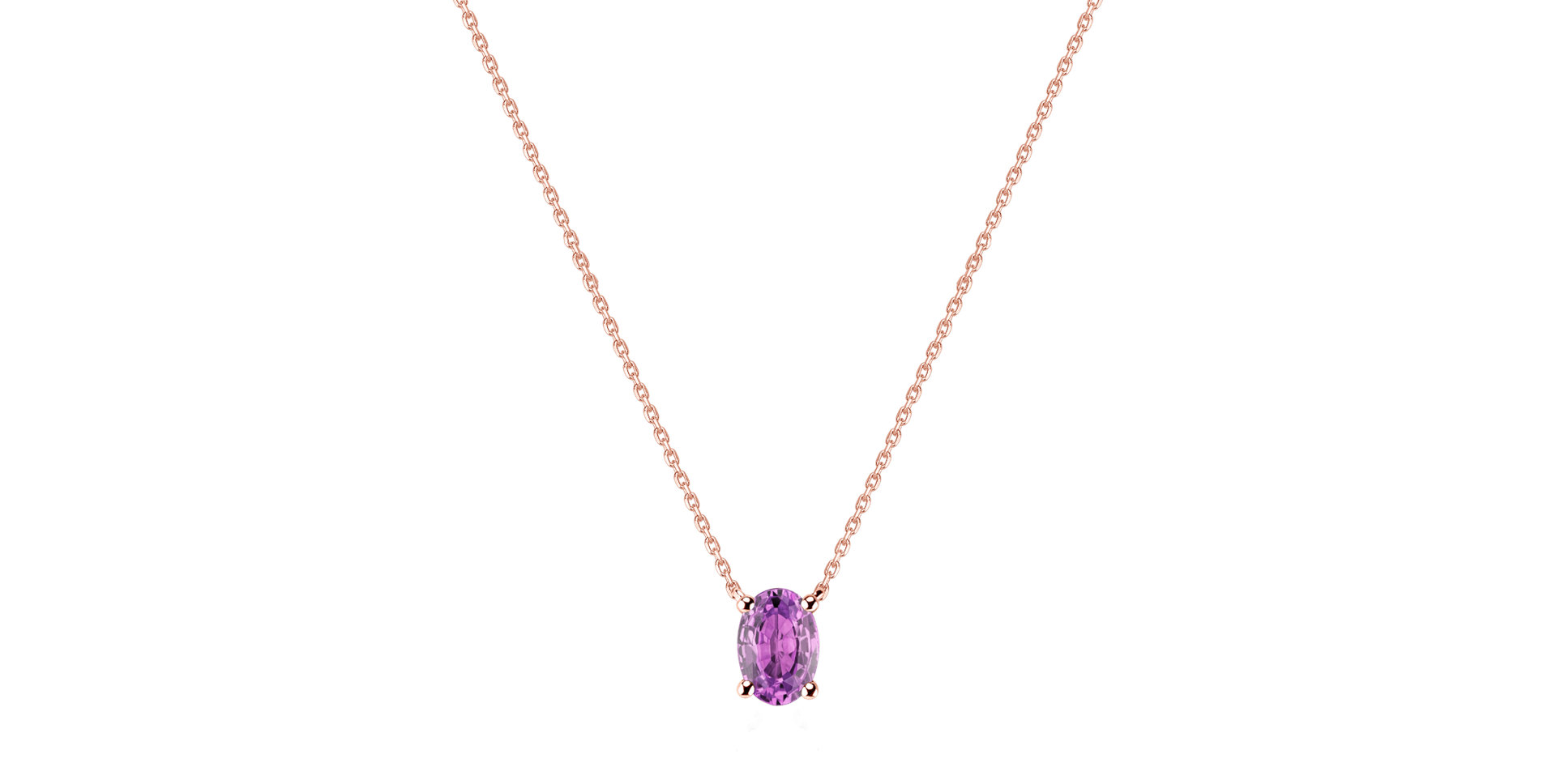 Náhrdelník so zafírom Mystic Abyss