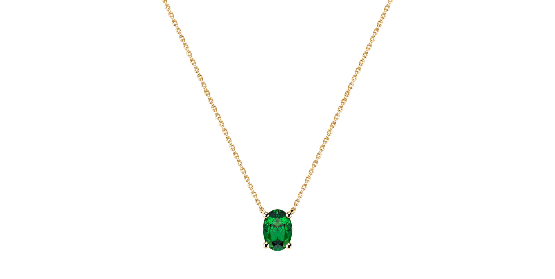 Náhrdelník s granátom Mystic Abyss