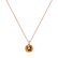 Náhrdelník s diamantom a citrínom Seraphina2