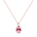 Náhrdelník s diamantom a turmalínom Alexandria2