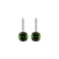 Náušnice s diamantmi a turmalínom Carlo2