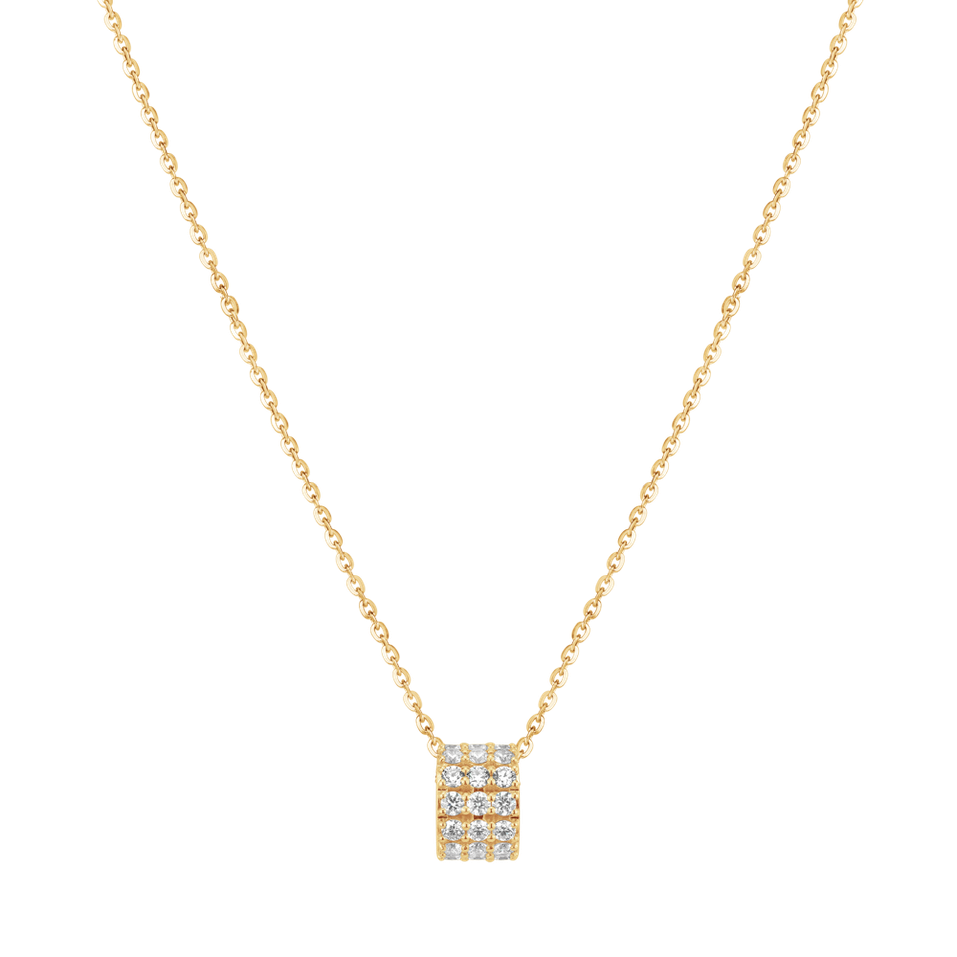 Náhrdelník s diamantmi Sunbeam Bliss