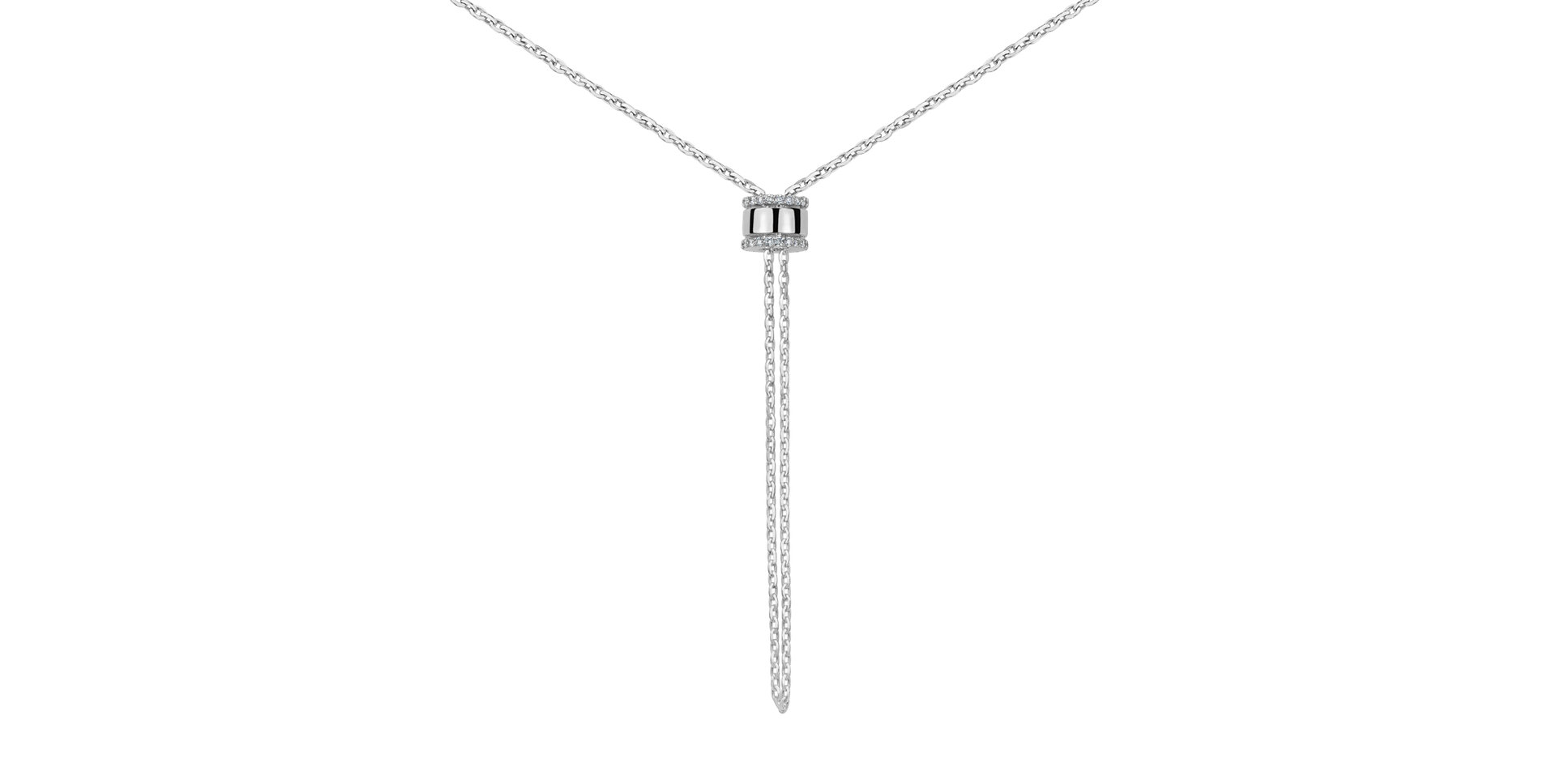 Náhrdelník s diamantmi Elin