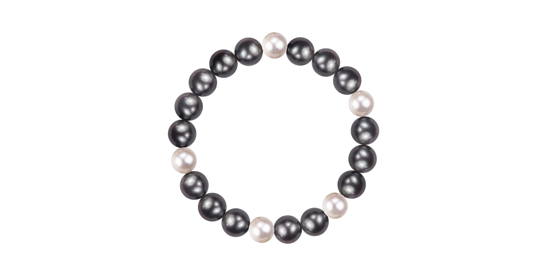 Perlový náramok Midnight Pearl