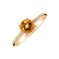 Prsteň s diamantmi a citrínom Velvet2