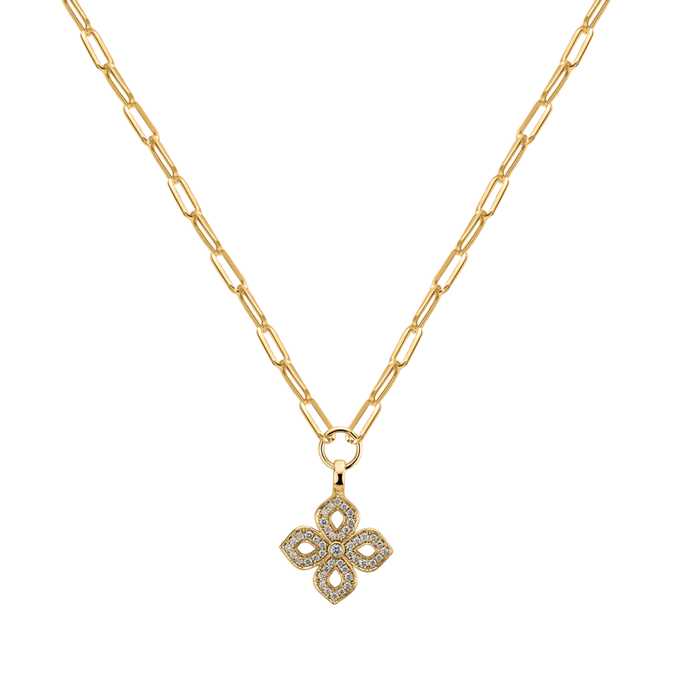 Náhrdelník s diamantmi Selvarine