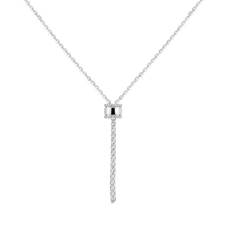 Náhrdelník s diamantmi Elin