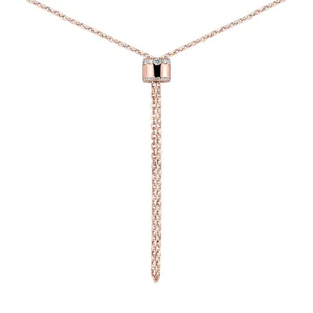 Náhrdelník s diamantmi Ebba