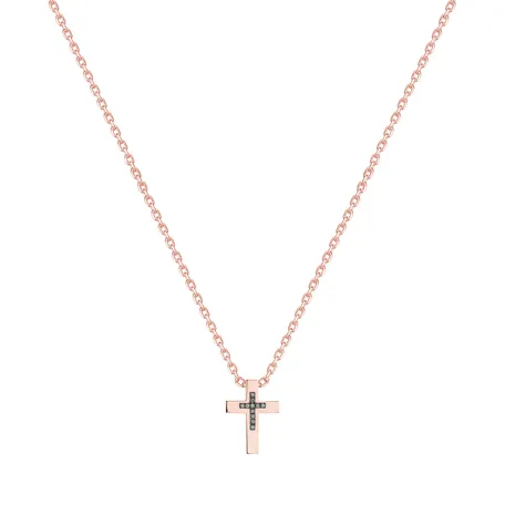 Náhrdelník s diamantmi Cross