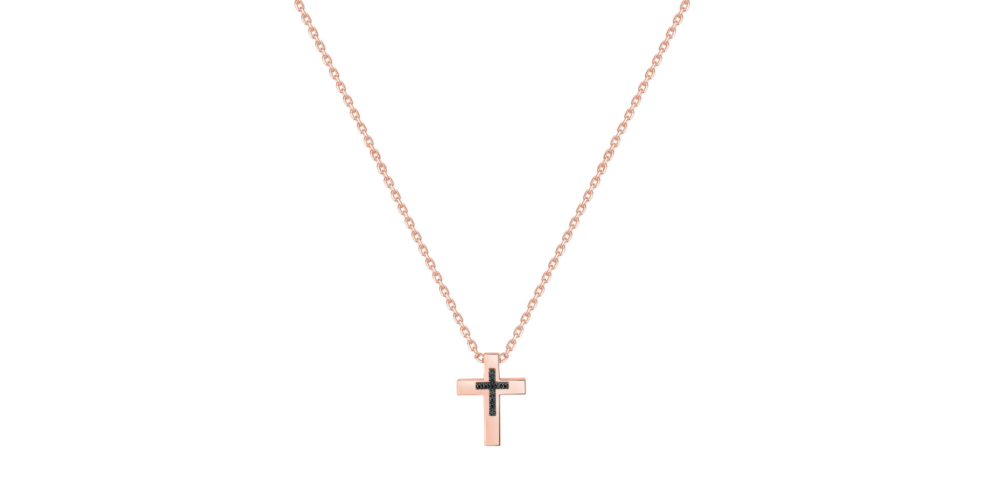 Náhrdelník s diamantmi Cross