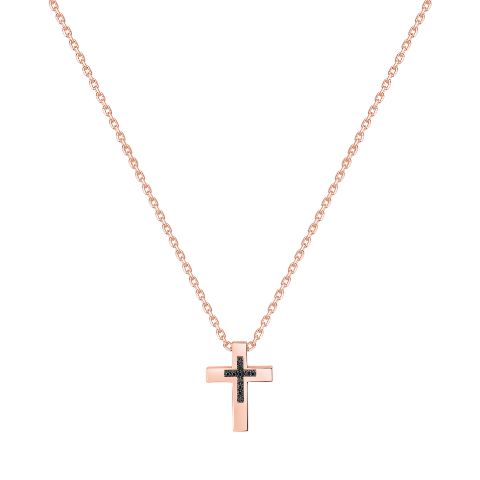 Náhrdelník s diamantmi Cross