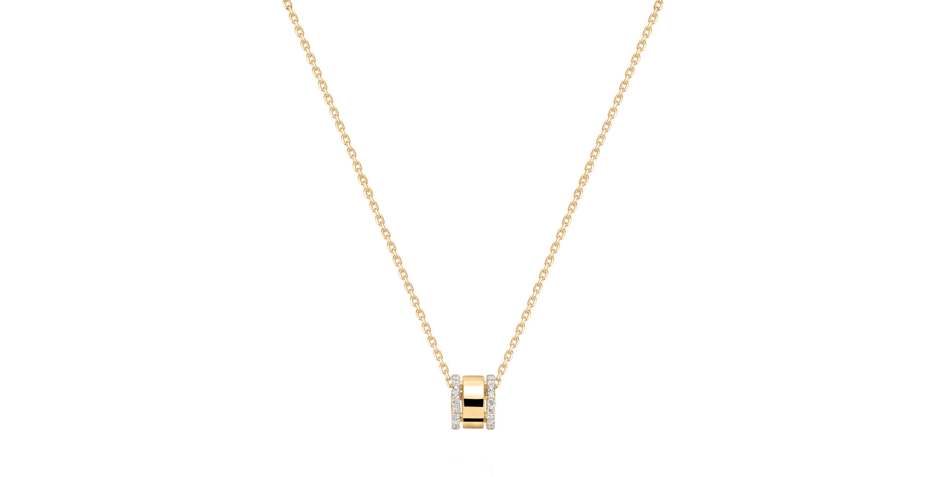 Náhrdelník s diamantmi Dewline