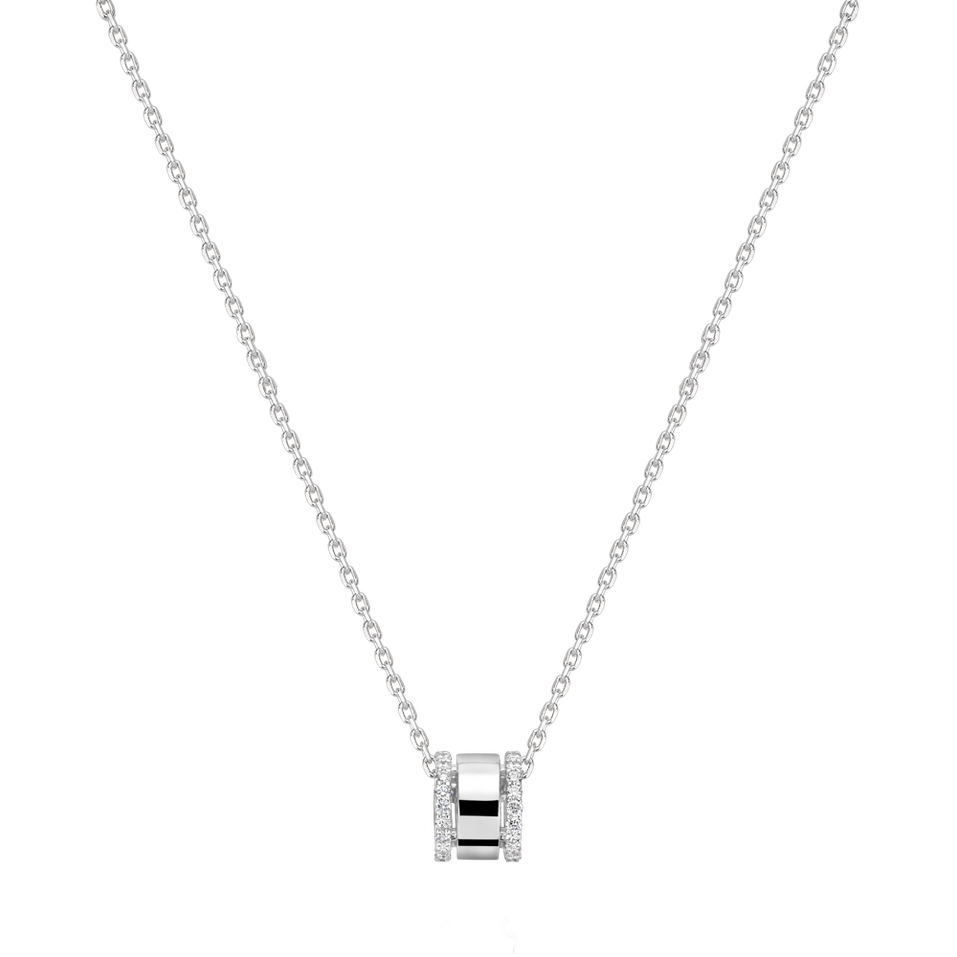 Náhrdelník s diamantmi Dewline