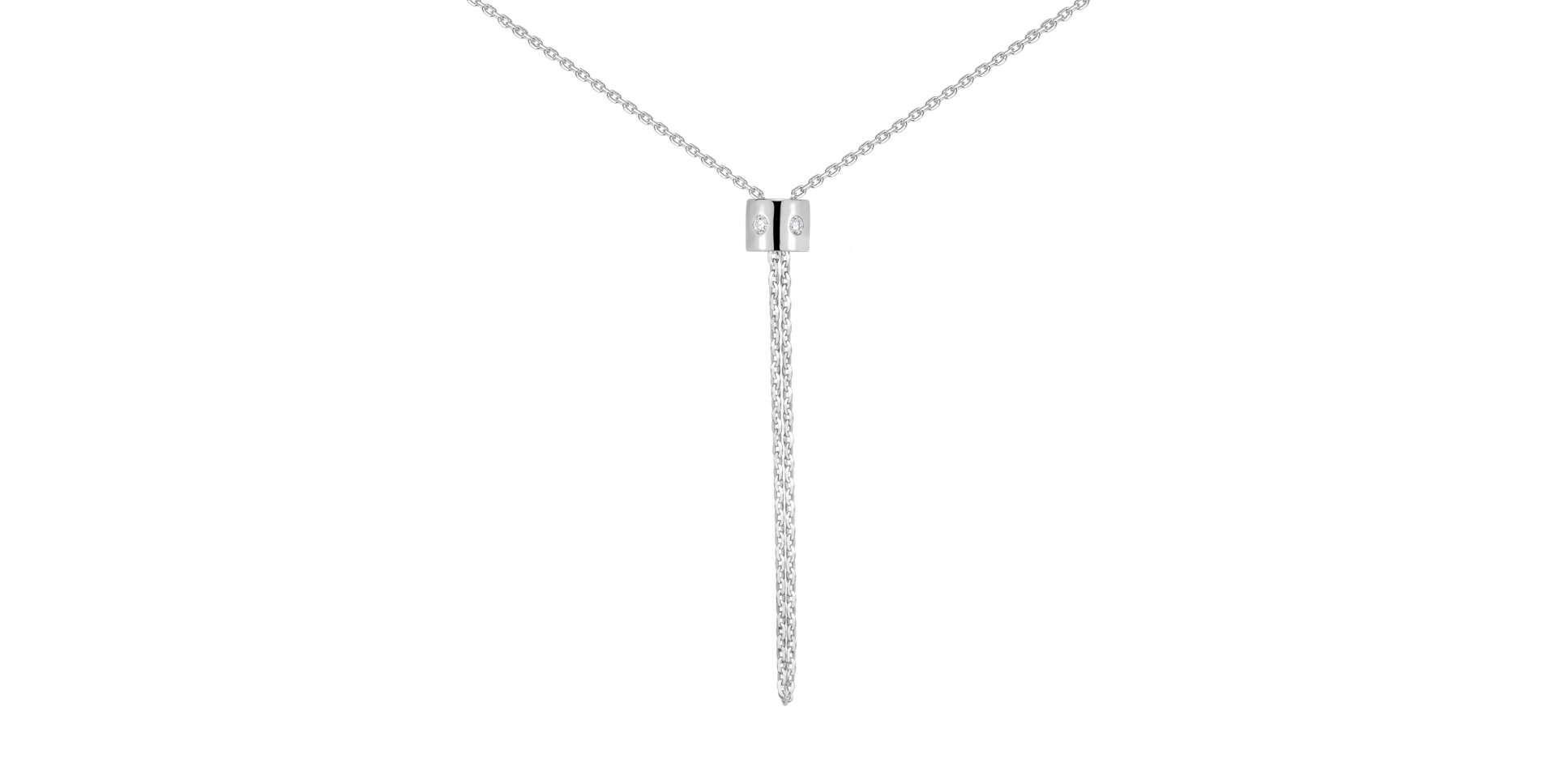 Náhrdelník s diamantmi Ring of Unity