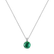 Náhrdelník s diamantmi a smaragdom Seraphita2