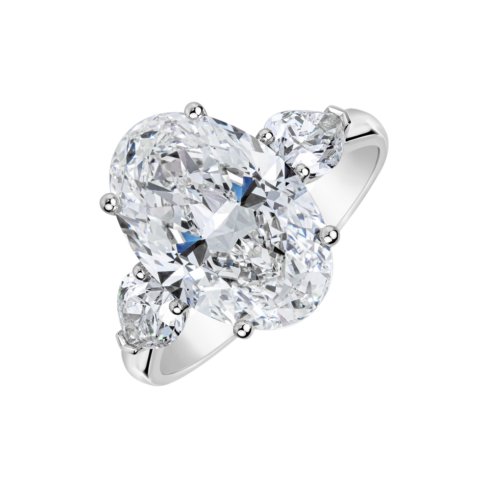 Prsteň s diamantmi Fiona