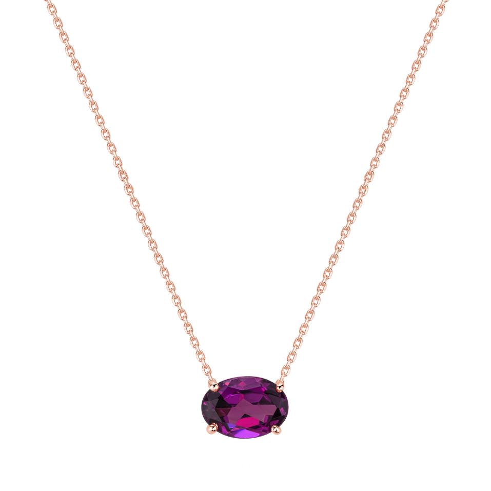 Náhrdelník s rhodolitom Solivian