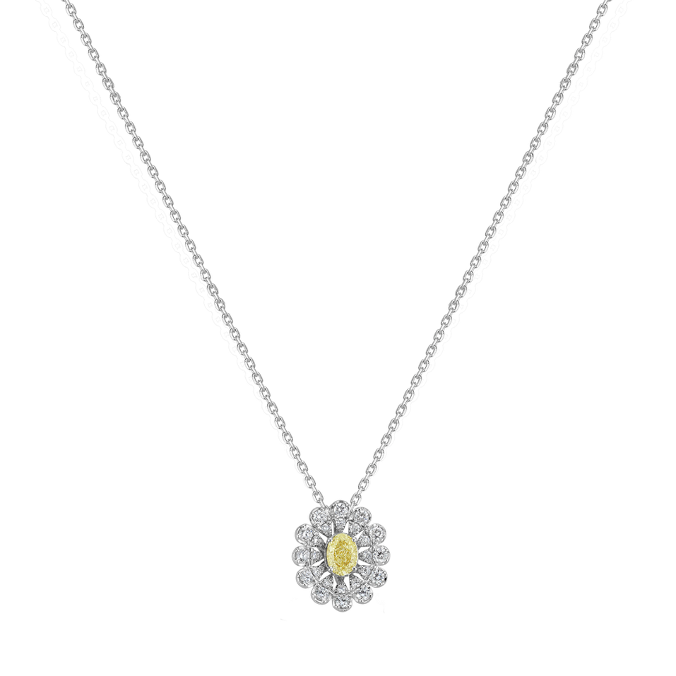 Náhrdelník s diamantmi Starlight Bloom