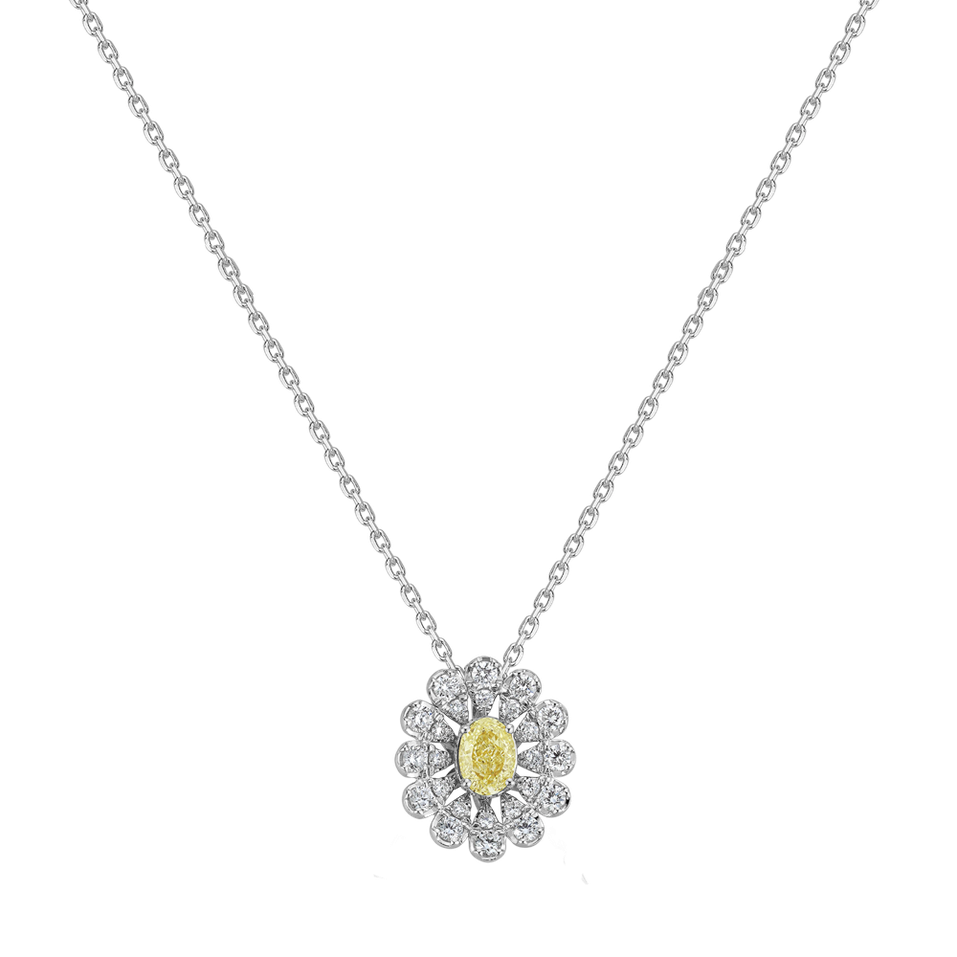 Náhrdelník s diamantmi Starlight Bloom