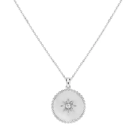 Náhrdelník s diamantom Star of Life