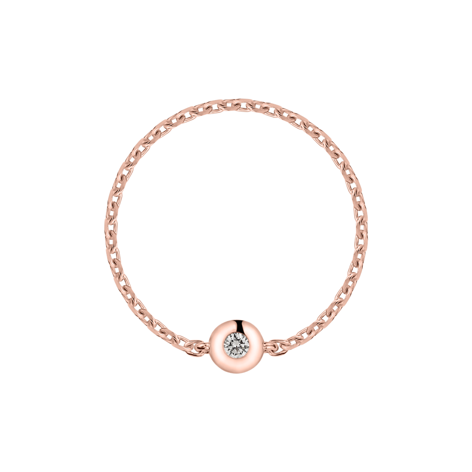 Prsteň s diamantom Emilia