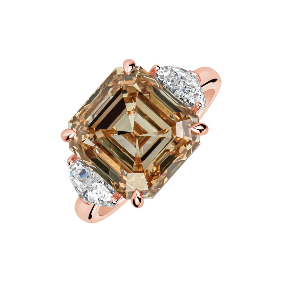 Prsteň s diamantmi Autumn's Whisper