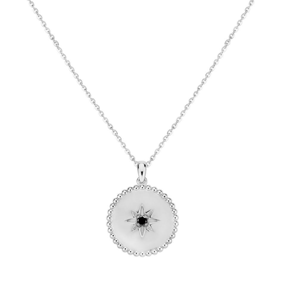 Náhrdelník s diamantom Star of Life