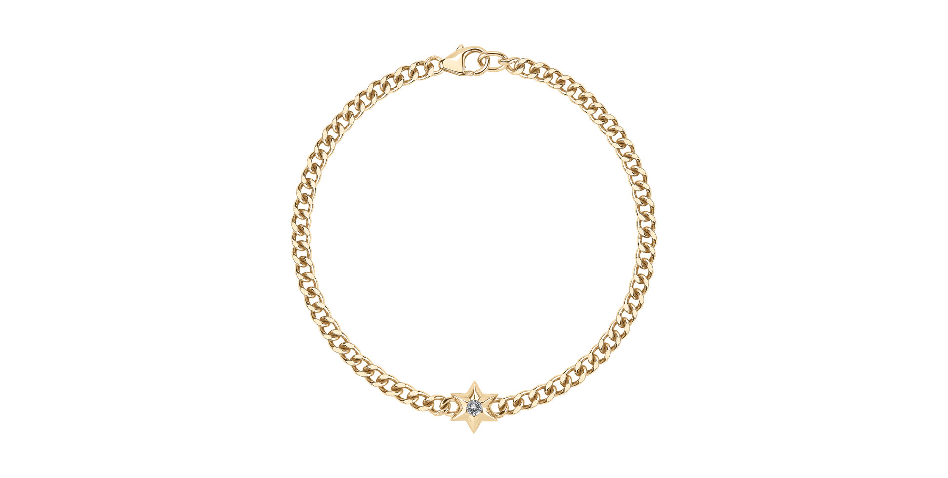 Náramok s diamantom Core of Light